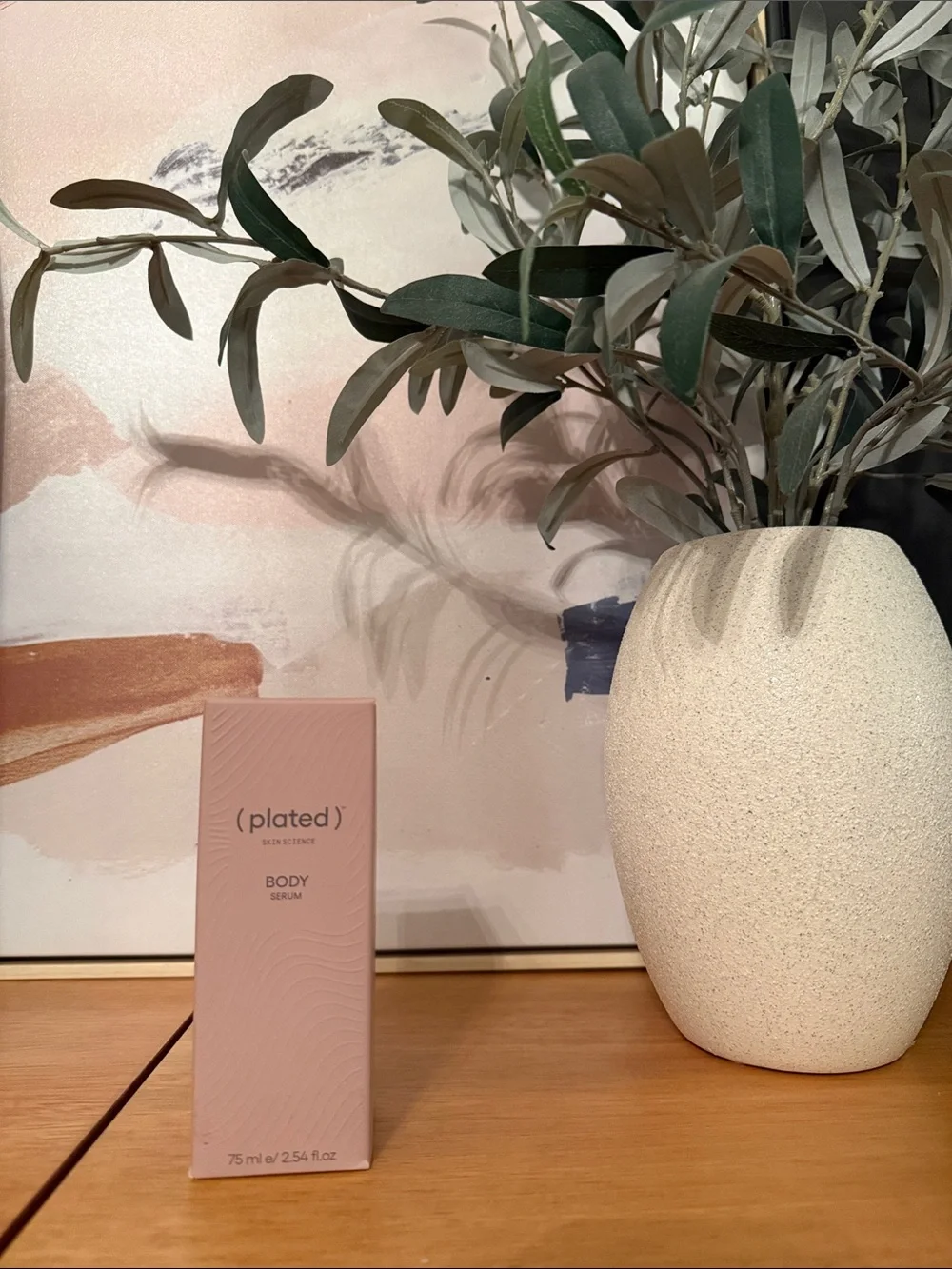 Plated Skin Science Body Serum — Blush Pink Moisturizer